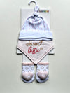 3pcs gift set (0-9m)