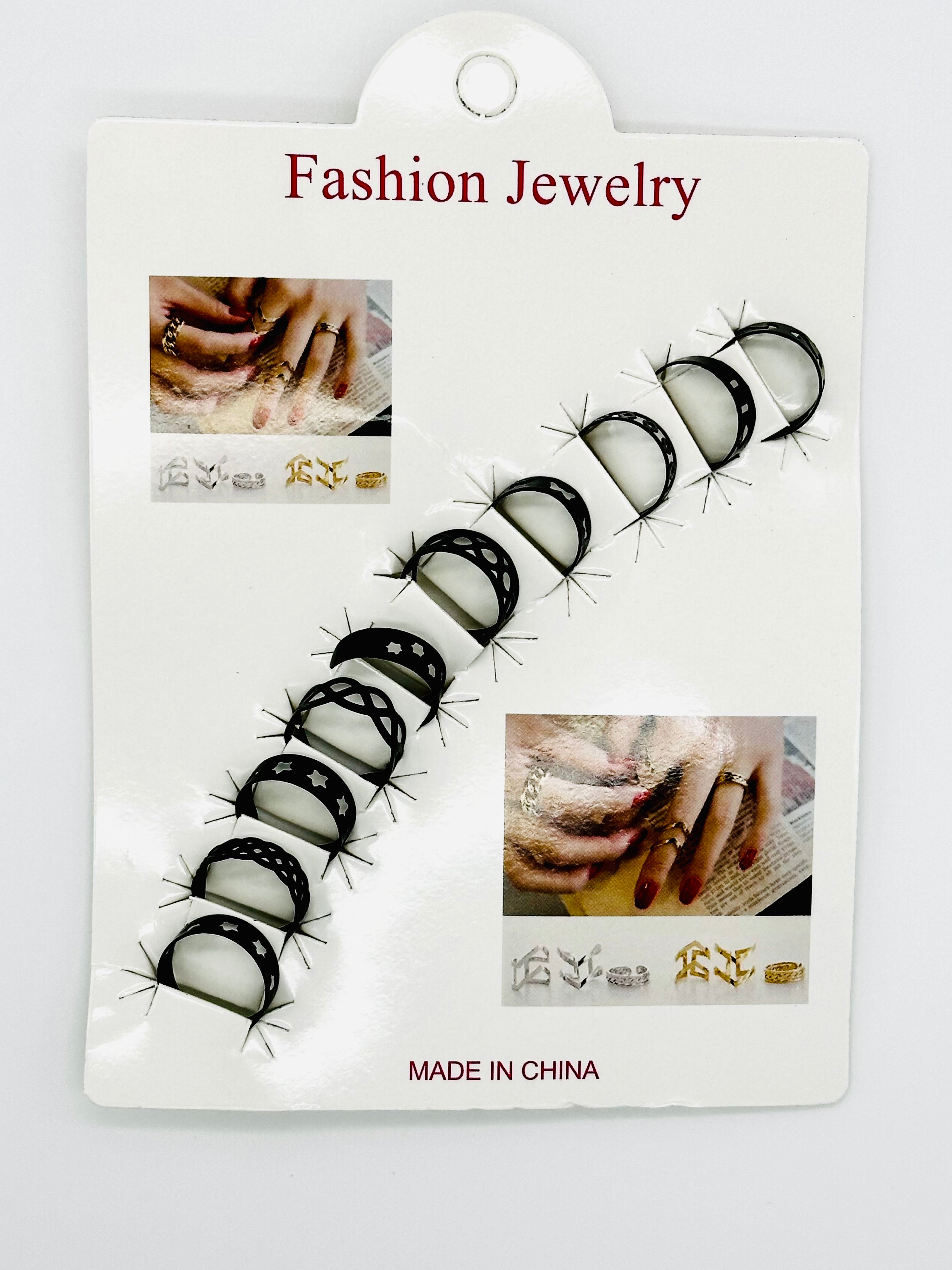 Rings 10pcs