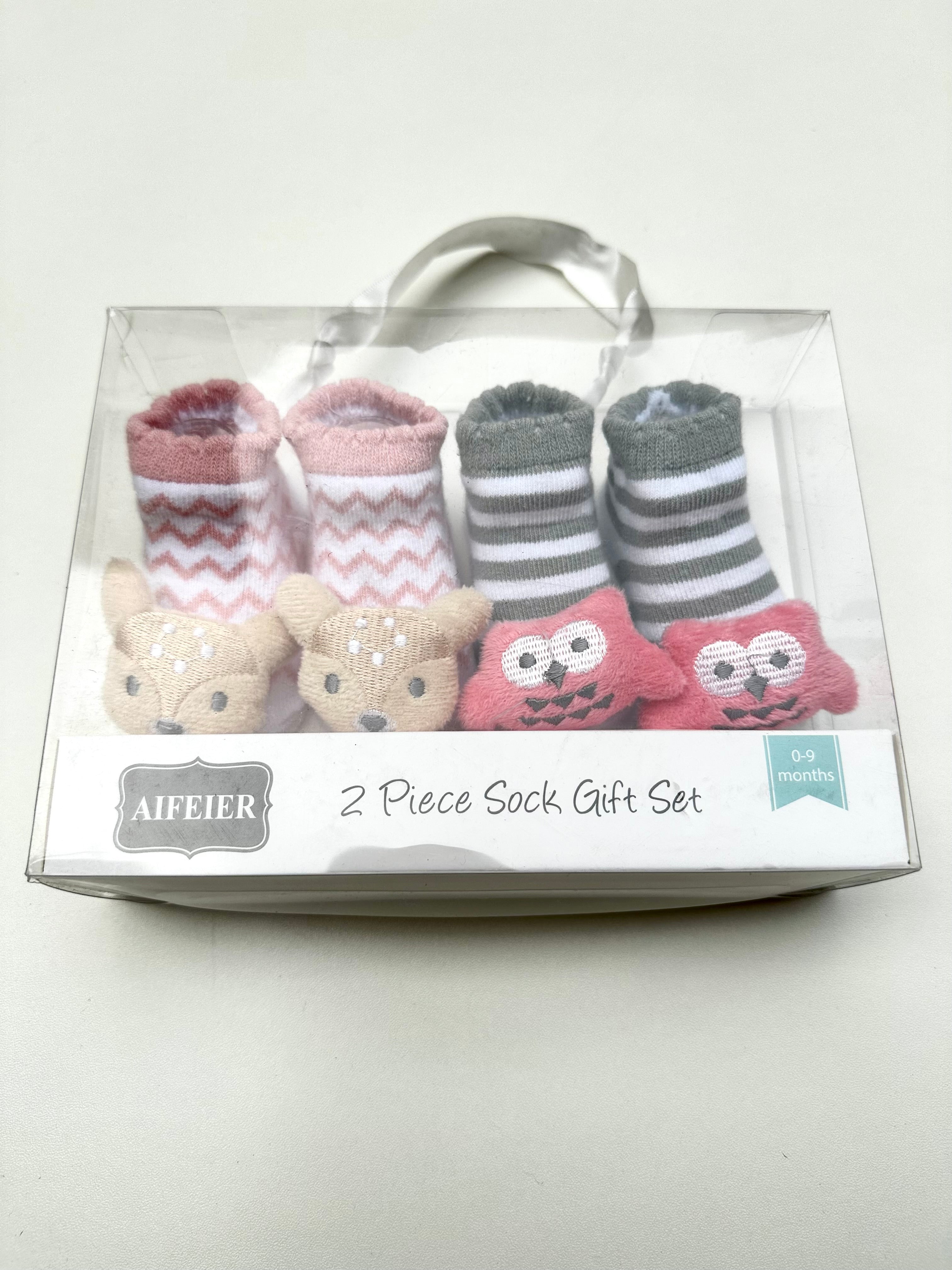 Socks 2pcs set (0-9m)