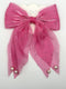 Bow hair pin